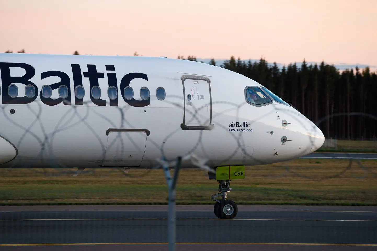 Самолет airBaltic.