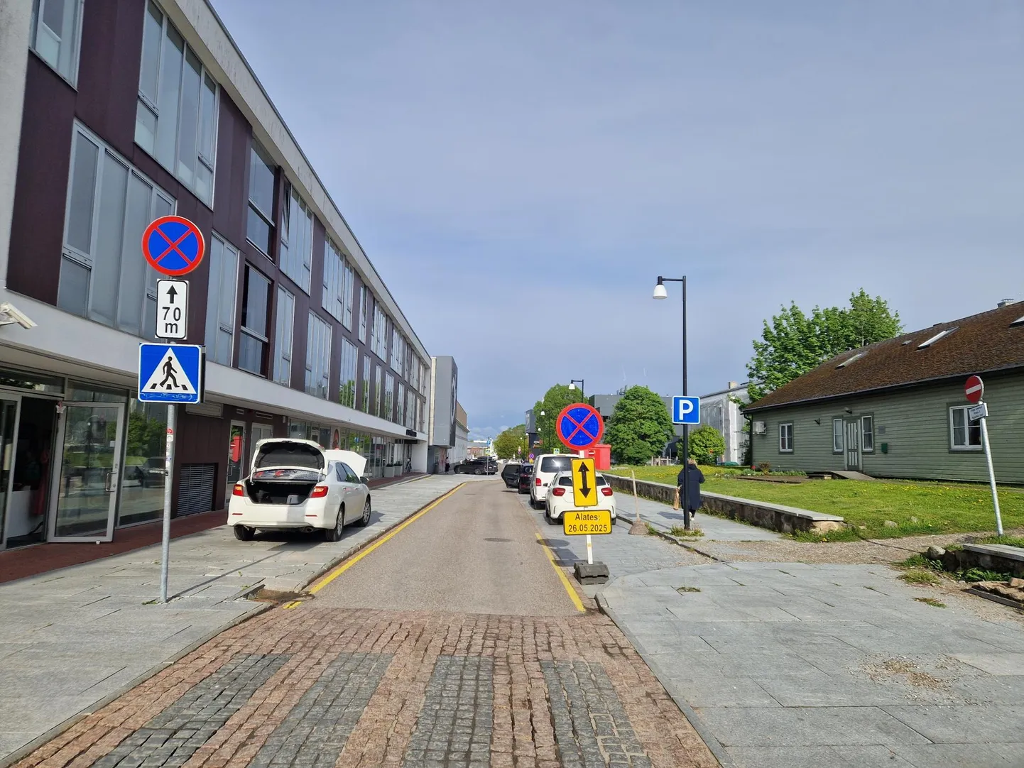 Põhja tänav Pärnus.